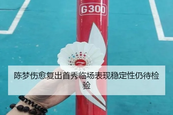 陈梦伤愈复出首秀临场表现稳定性仍待检验